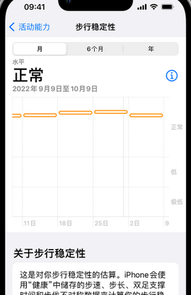 西昌镇iPhone手机维修如何在iPhone开启'步行稳定性通知'