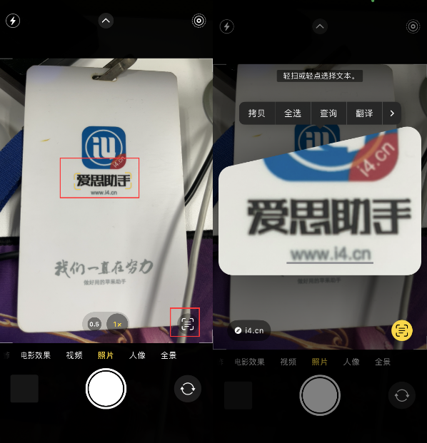 西昌镇苹果手机维修分享升级iOS 16后如何通过相机翻译文本 