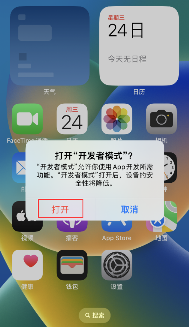 西昌镇苹果手机维修分享如何打开开发者模式 
