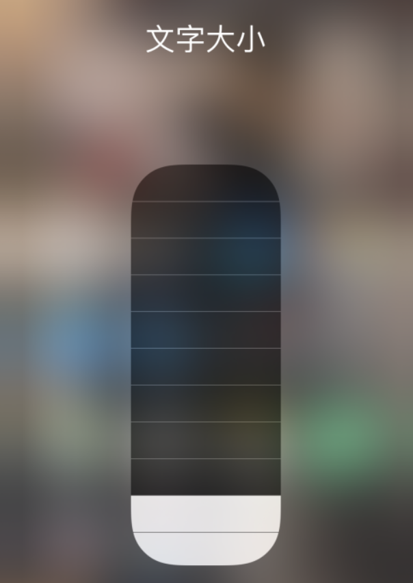 西昌镇苹果手机维修分享小技巧：在 iPhone 控制中心快速调节字体大小 