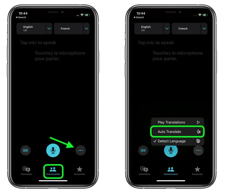 西昌镇苹果手机维修分享iOS 15 “翻译” App 新改进 